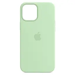 Силиконовый противоударный чехол-накладка для Apple iPhone 12 Pro Max, панель с защитой всего корпуса, софт-тач, pistachio, ArmorStandart (ARM59032)