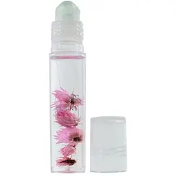 Олійка-блиск для губ в ролику Lukky Aqua Fleur з рожевими квітами T22004 Рожевий shop (2000989678632)