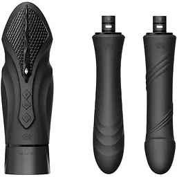 Компактна смарт секс-машина Zalo - Sesh Obsidian Black - мініатюра 6