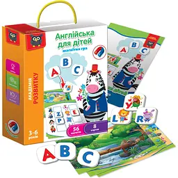 Гра розвиваюча магнітна Vladi Toys Англійська для дітей (VT5411-09) - мініатюра 3