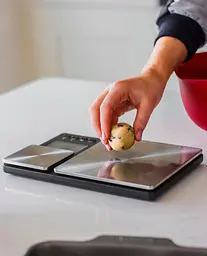 Ваги кухонні KitchenAid Measuring з подвійною платформою срібні (KQ909G) - мініатюра 9