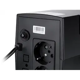 Пристрій безперебійного живлення Vinga LED 800VA plastic case (VPE-800P) - мініатюра 5