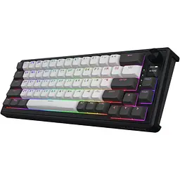 Клавіатура Hator Skyfall 65 Pro Aurum Vanila Silent RGB Wireless/Bluetooth/USB UA Grey/Black (HTK4160UA) - мініатюра 2