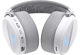 Ігрова гарнітура ASUS ROG Pelta USB-A/BT/WL RGB White (90YH0410-BHUA10) - мініатюра 8