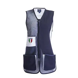 Жилет для спортивної стрільби Beretta Uniform Pro Italia Wmn для шульги S Темно-синій