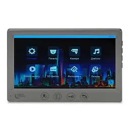 Відеодомофон 7" Light Vision AMSTERDAM FHD Grey (82-00237) - мініатюра 2