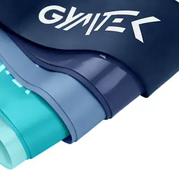 Набір резинок для фітнесу Gymtek 0,5-30кг синій - мініатюра 10