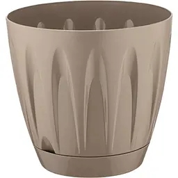 Вазон для квітів Serinova Daisy 22 л мокко (20-P00601214-200100)