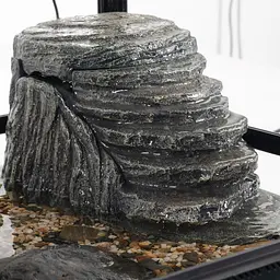 Декоративний фільтр-водоспад Repti-Zoo Turtle Filter Rock GLB09 у формі скелі для черепах, крабів і амфібій (350 л/год, до 90 літрів) - мініатюра 4
