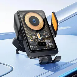 Автотримач з бездротовою зарядкою ESSAGER Junyi 15W EZJWX-JY01-Z - мініатюра 2