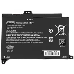 Батарея Hewlett Packard для ноутбука HP BP02XL (Pavilion 15-AW000 15-AU series) 7.7V 41Wh Чорний - мініатюра 2
