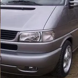 Вії фар Fly для VW T4 98-03 коса фара Чорні 2 шт