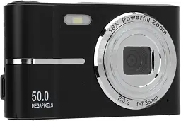 Дитячий цифровий фотоапарат FHD 1080P 50 МП з 16× зумом, картою 32 ГБ та 2 акумуляторами - мініатюра 3