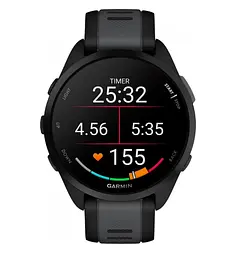 Смарт-годинник Garmin Forerunner 165 Music Black/Slate Gray (010-02863-30/B0) - мініатюра 4