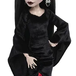 Колекційна лялька Monster High X Wednesday - Мортиція Аддамс (JLK99) - мініатюра 5