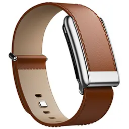 Ремінець ArmorStandart Leather Loop для Whoop 5.0 / MG Chestnut with Silver (ARM90088)