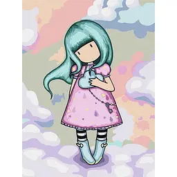 Картина за номерами Ideyka Ostara Santoro Gorjuss Collection 30x40 см Різнокольоровий (PM-194-K-1724)