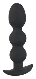 Анальна пробка - Black Velvets Heavy Beads, 145 г - мініатюра 3