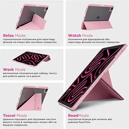 Чохол-книжка ArmorStandart Y-Type PEN для Apple iPad 10th Gen 10.9` (2022)/iPad 11 (2025) Pink (ARM77505) [133703] - мініатюра 10