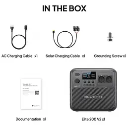 Зарядна станція Bluetti Elite 200 V2 2600W 2073Wh - мініатюра 7