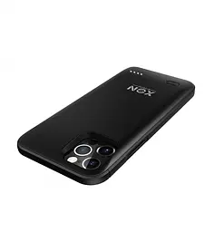 Чохол-акумулятор XON PowerCase для iPhone 12 Pro Max 6200 mAh Чорний (PCBS1112462B 2742) - мініатюра 5