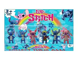 Набір героїв "Стич/Stitch" 3105-2 6 персонажів 10см на блістері (6942022802481) Вид 1