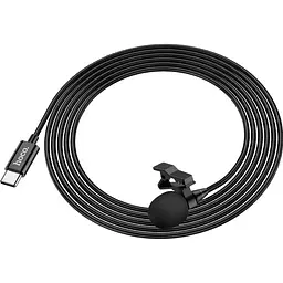 Петличний мікрофон Hoco L14 Type-C 2m Black (761156) [136293] - мініатюра 5