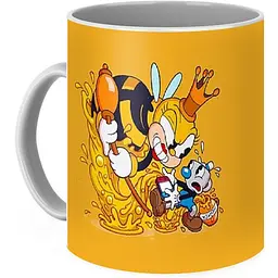 Кухоль GeekLand Cuphead Чашкоголовий Mugman and Honeybottoms CH 02.03 330 мл різнобарвний - мініатюра 3
