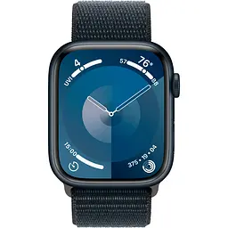 Смарт-годинник Apple Watch Series 9 GPS 45mm Midnight Aluminum Case with Midnight Sport Loop [MR9C3] [95101] - мініатюра 2