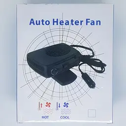 Авто обігрівач салону пічка дуйка Фен від прикурювача 12В 150W Car Fann 703 чорний - мініатюра 10