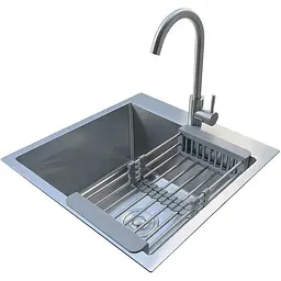 Комплект мийка + змішувач Romzha Arta U-450 (A)