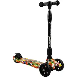 Самокат Best Scooter 62х16х29 см Різнобарвний 000231622
