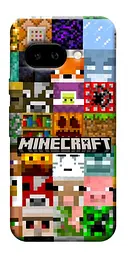 TPU чохол Demsky Minecraft collage для Google Pixel 9a
