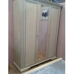 Шафа з дзеркалом для одягу Гербор Вайт 3D(2S) Ясен сніжний + Сосна срібна (GRB-1413) - мініатюра 7