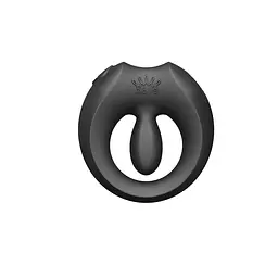 Ерекційне кільце зі смарт-управлінням Zalo Apis Obsidian Black