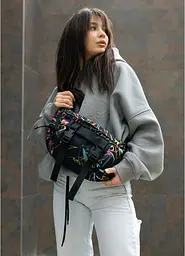 Сумка бананка велика поясна Sambag 38х21 см sum0023767 - мініатюра 7