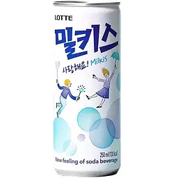 Напій молочний газований Lotte Milkis Milk&Jogurt 250 мл