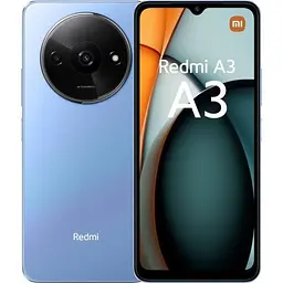 Смартфон Xiaomi Redmi A3 4/128 GB Star Blue (блакитний) - мініатюра 5