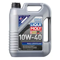 Моторне масло Liqui Moly MoS2 Leichtlauf 10W-40 5 л (2184)