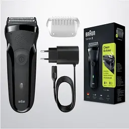 Бритва Braun Series 3 300BT Black/Black - мініатюра 7