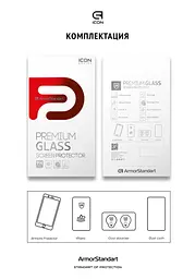 Захисне скло для Realme X2 Pro, Icon, 2.5D загартоване скло, повне проклеювання, глянсове, удароміцне, з олеофобним покриттям, сумісне з чохлами, міцність 9H, проста установка, ArmorStandart (ARM56300-GIC-BK) - мініатюра 5