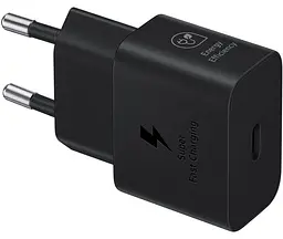Зарядний пристрій сам блочок Samsung 25W Super Fast Charging (EP-T2510NBEGRU) чорний