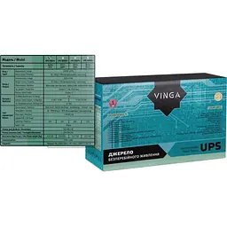 Пристрій безперебійного живлення Vinga LED 600VA plastic case with USB (VPE-600PU) - мініатюра 12