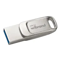USB флеш накопичувач Wibrand 256GB Bee Silver USB 3.2/Type-C (WI3.2TC/BE256TC039S) - мініатюра 3