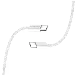 Дата кабель USB-C to USB-C 1.0m 60W 3.0А grey ColorWay (CW-CBPDCC061-GR) - мініатюра 5