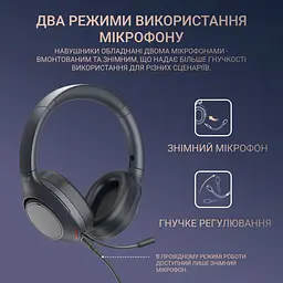 Наушники Fifine черные (X3) - миниатюра 7