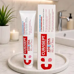 Зубна паста Curasept Relief PRO (заспокійлива) 0,20% хлоргексидин 75 мл