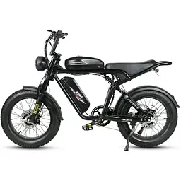 Електровелосипед Samebike Pilot M20 SR Dual Batteries Black [123391] - мініатюра 2