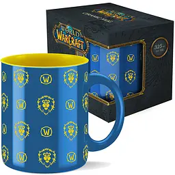 Чашка World of Warcraft Alliance pattern (Варкрафт) 325 мл