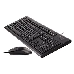 Комплект (Клавіатура та миша) A4Tech KRS-8572 USB Black (KRS-8572 Black) - мініатюра 3